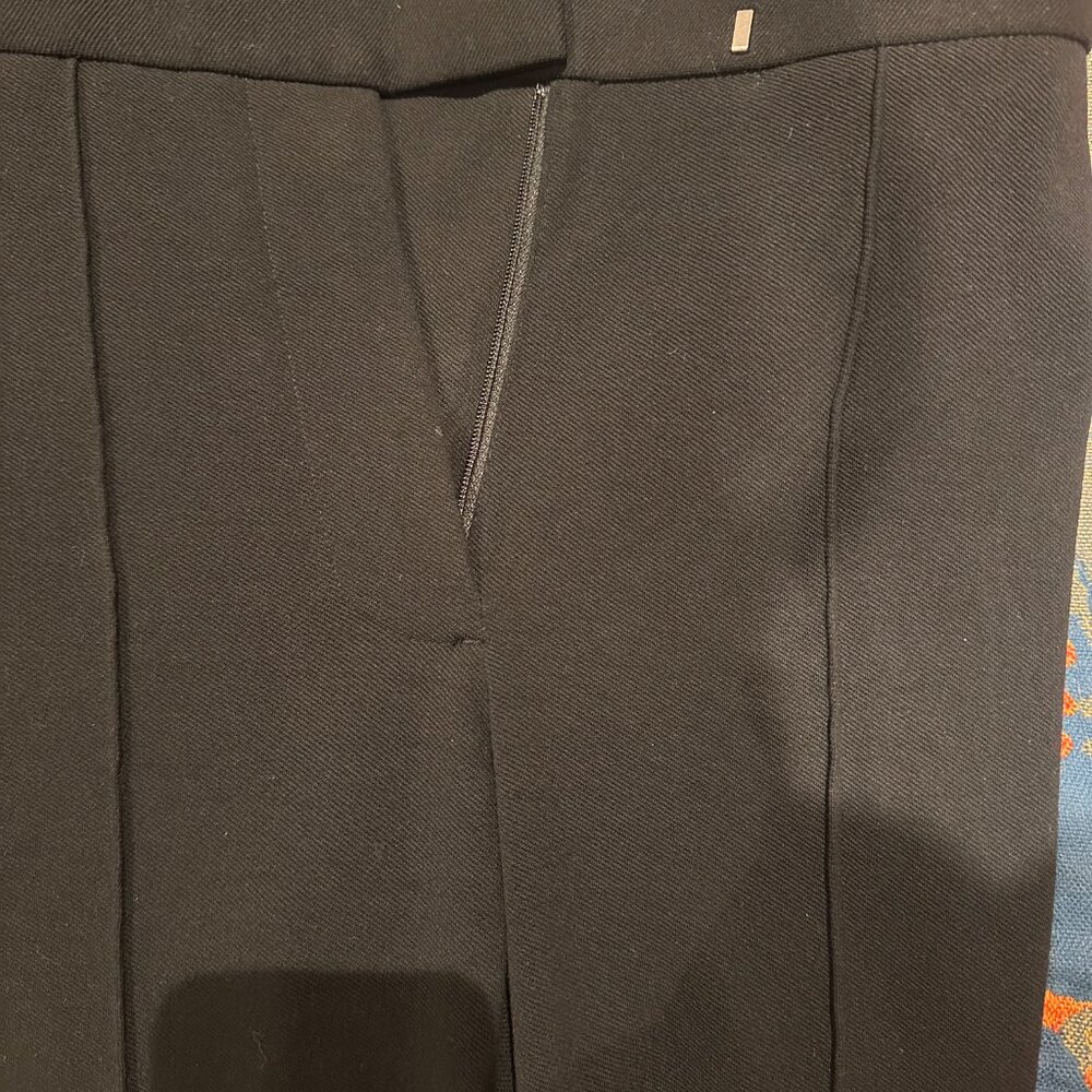 Helmut Lang Wide Leg Pleated Trousers